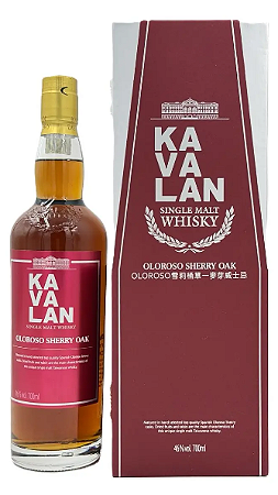 Whisky Kavalan Oloroso Sherry Oak 700ml