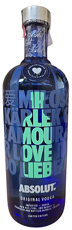 Vodka Absolut A Drop Of Love 1L