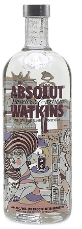 Vodka Absolut Watkins 1L