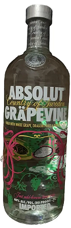 Vodka Absolut Grapevine 1L