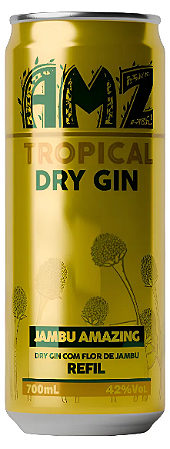 Gin De Jambu AMZ Tropical Dry Refil Latão 700ml