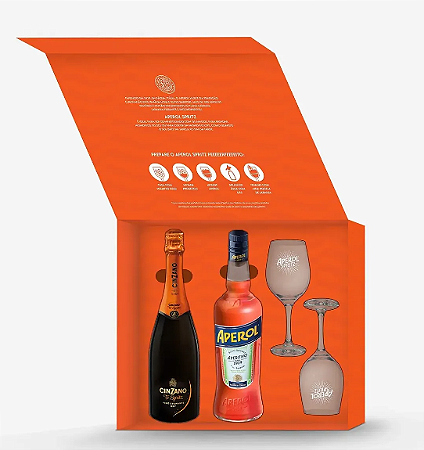 Aperol Spritz Perfeito Pack Exclusivo Campari