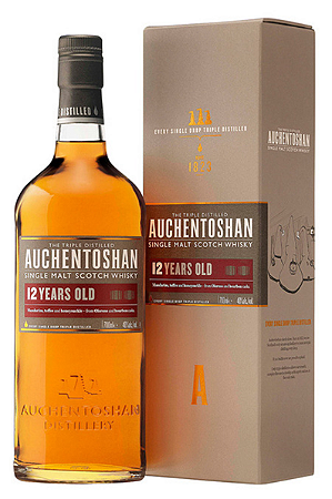 Whisky Auchentoshan 12 Anos Single Malt The Triple 700ml