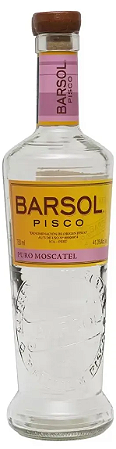 Pisco Barsol Puro Moscatel 750ml
