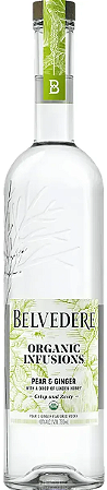 Vodka Belvedere Organic Infusions Pear & Ginger 750ml