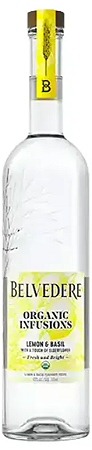 Vodka Belvedere Infusion Organic Infusions Lemon & Basil 750ml
