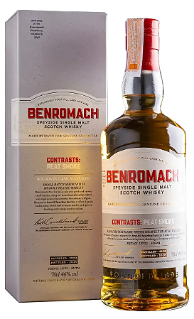 Whisky Benromach Contrasts Peat Smoke 700ml