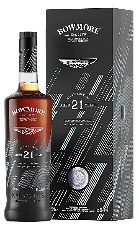 Whisky Bowmore 21 Year Old Aston Martin 700ml