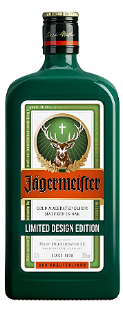 Licor Jägermeister Herbal Green Pantone Limited Design Edition 700ml