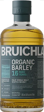 Whisky Bruichladdich Organic Barley 16 Anos 700ml