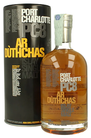 Whisky Port Charlotte Pc8 Ar Dùthchas 700ml