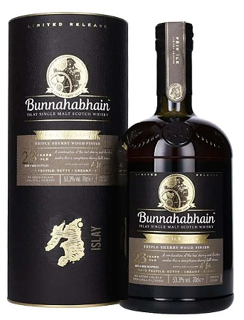 Bunnahabhain 23 Anos Triple Sherry Wood Finish 700ml