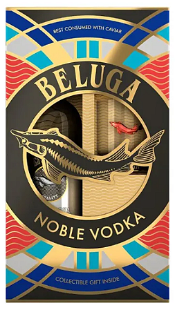 Kit Vodka Beluga Noble 700ml + Copo