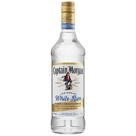 Captain Morgan White Rum 1L