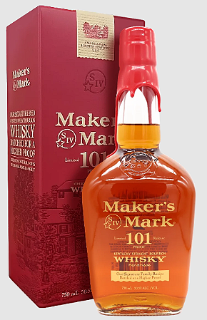 Whiskey Maker's Mark Bourbon 101 Proof Limited Release 750ml