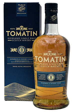 Whisky Tomatin Bourbon & Sherry Casks 08 Anos 700ml