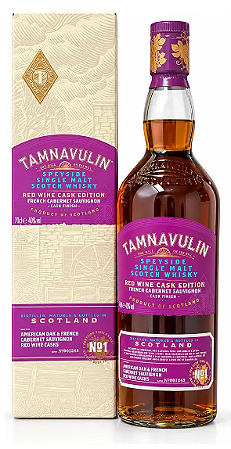 Whisky Tamnavulin Red Whine Cask Edition Nº1 700ml