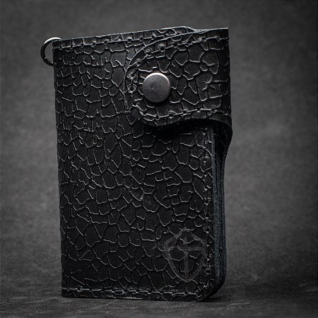 CARTEIRA BIKER BLACK EROSION