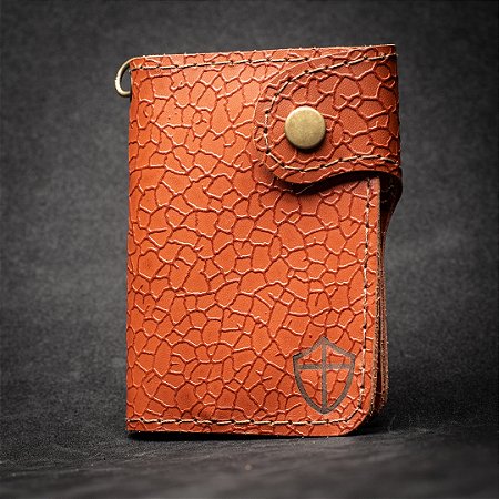 CARTEIRA BIKER LARANJA