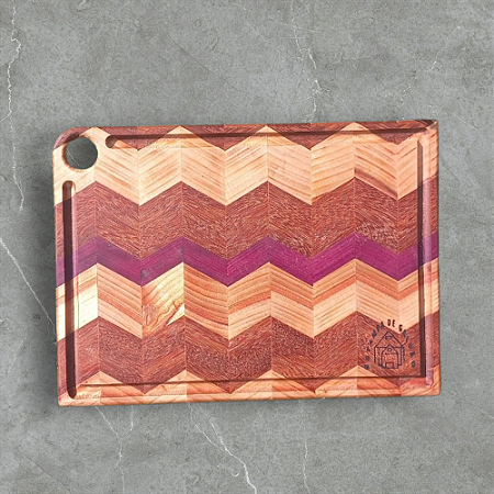 Tábua de Marchetaria Zig Zag Duo