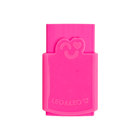 Borracha Colorida Cor Rosa