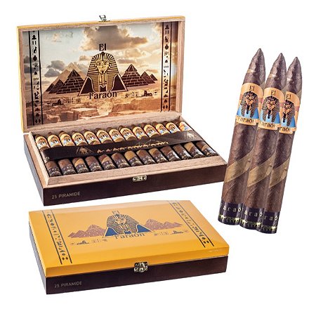 Charuto El Faraón Piramide Double Wrapper - Unidade