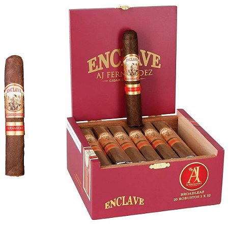 Charuto AJF Enclave Robusto Broadleaf - Unidade