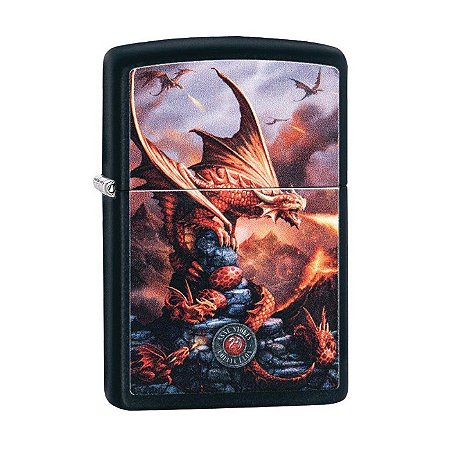 Isqueiro Original Zippo  ANNE STOKES BLACK - 7468