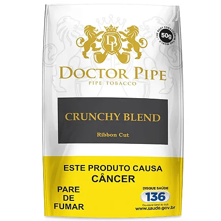 Tabaco para Cachimbo Doctor pipe Crunchy Blend - 50gr