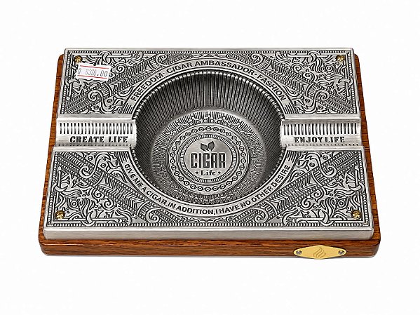 Cinzeiro CIGAR LIFE Engreve Luxo - Unidade