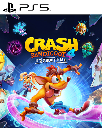 Crash Bandicoot 4: It's About Time PS5 Mídia Digital