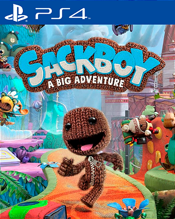 Sackboy uma Grande Aventura PS4 Mídia Digital