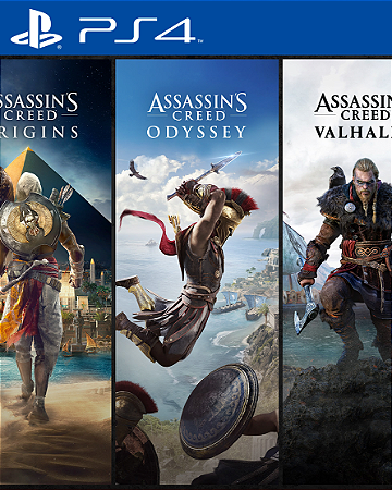 Assassin's Creed Mythology Pack PS4 Mídia Digital