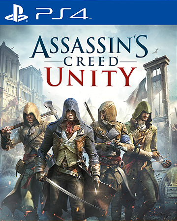 Assassins Creed Unity PS4 Mídia Digital