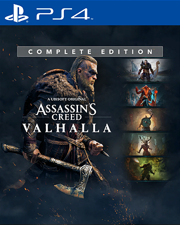 Assassins Creed Valhalla Complete Edition PS4 Mídia Digital