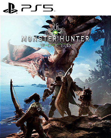Monster Hunter World PS5 Mídia Digital