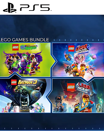 Conjunto de Jogos LEGO PS5 Mídia Digital