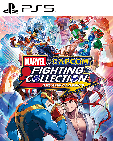 Marvel vs Capcom Fighting Collection Arcade Classics PS5 Mídia Digital