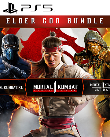 Mortal Kombat: Conjunto Deus Ancestral PS5 Mídia Digital