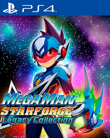 Mega Man Star Force Legacy Collection PS4 Mídia Digital