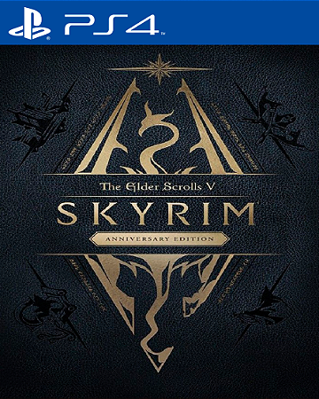 THE ELDER SCROLLS V Anniversary Edition Ps4 Mídia Digital