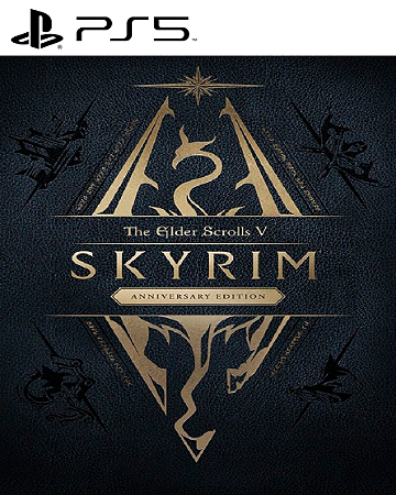 THE ELDER SCROLLS V Anniversary Edition Ps5 Mídia Digital