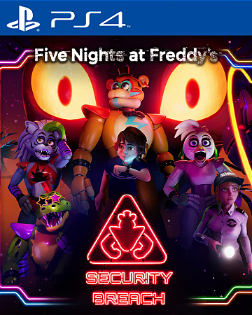 Five Nights at Freddy's Security Breach PS4 Mídia Digital