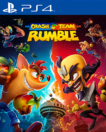 Crash Team Rumble Ps4 Mídia Digital
