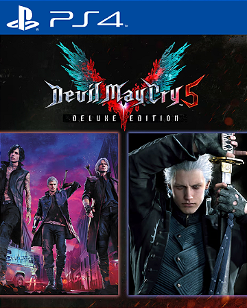 Devil May Cry 5 Deluxe Edition + Vergil Ps4 Mídia Digital