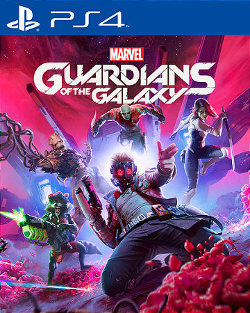 Marvel Guardiões da Galáxia Ps4 Mídia Digital
