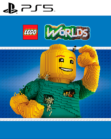 LEGO WORLDS PS5 MÍDIA DIGITAL