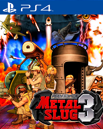 METAL SLUG 3 Ps4 Mídia Digital