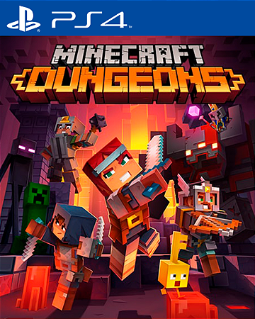 Minecraft Dungeons PS4 MÍDIA DIGITAL