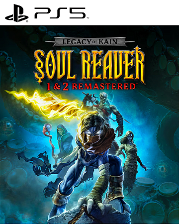 Legacy of Kain Soul Reaver 1&2 Remastered Ps5 Mídia Digital